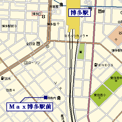 グッドステイ博多駅前■【ベーシック・NET対応】の地図画像