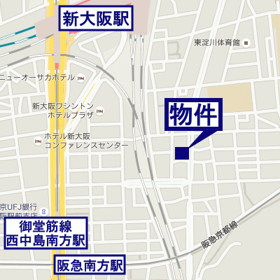 グッドステイ京都烏丸御池西■【ベーシック・NET対応】の地図画像
