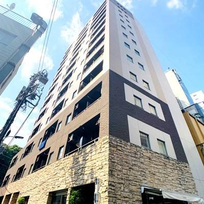 [六本木一丁目駅]マンスリー12A：1K、19平米(2階)の地図画像