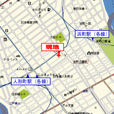 グッドステイ日本橋スタイル▲【ベーシック】の地図画像