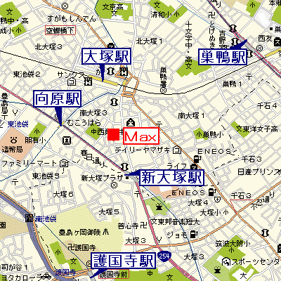 グッドステイ丸ノ内線新大塚駅前■『20平米・セパレート・駅4分』【ベーシック】の地図画像