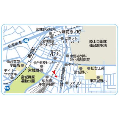ＣＣＤ萩野町の地図画像