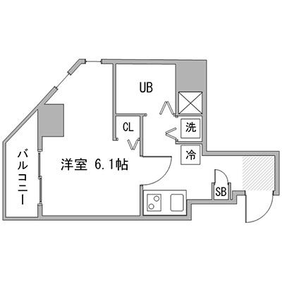 【2026年12月9日～2026年12月15日の間でご入居可能な方限定】◆アットイン銀座3の地図画像
