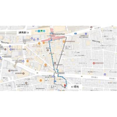 トータスマンスリー練馬Ｏ☆駅近！バス・トイレ別！Wi-Fi無料！の地図画像