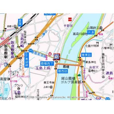 ★★コーポ中原（※禁煙）★★　【さくらマンスリー】玉島のインターネット無料の１Ｋ単身者向け物件です♪の地図画像