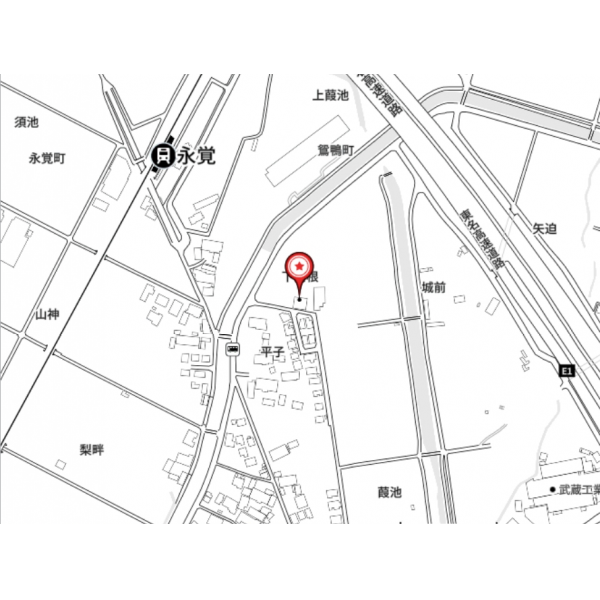 松本産業株式会社の周辺地図