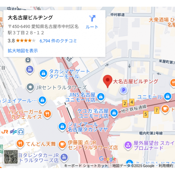 株式会社アセットコンサルティングの周辺地図