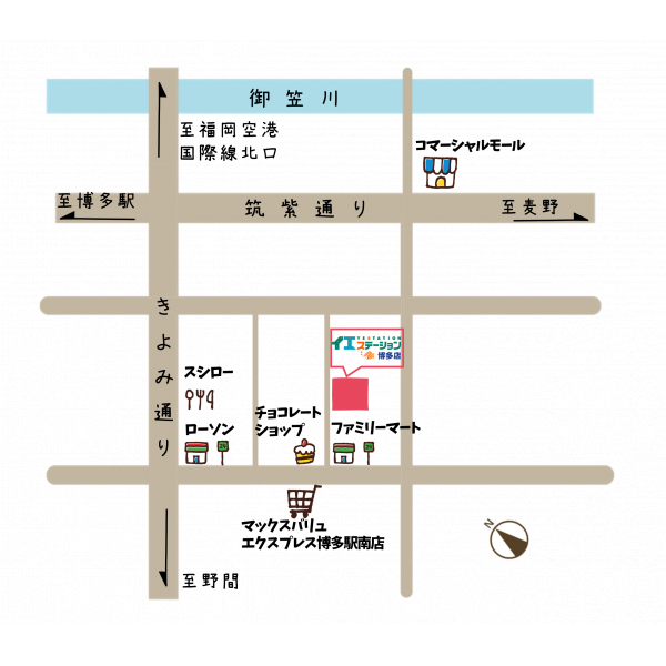 株式会社コムハウスの周辺地図