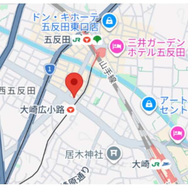 恒信株式会社の周辺地図