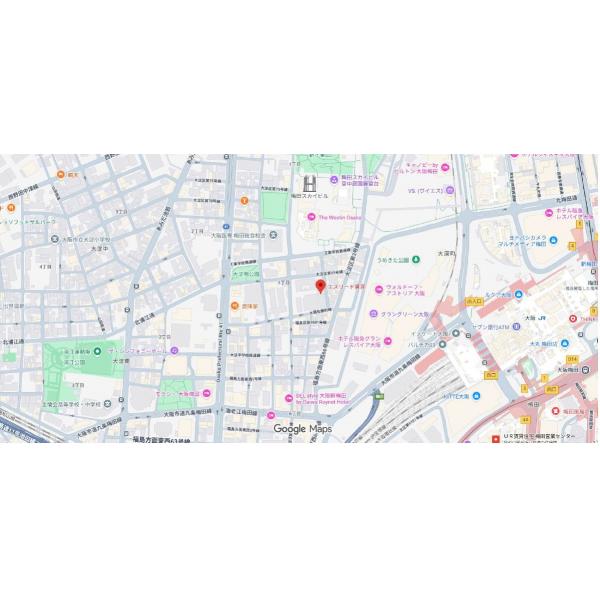 エスリード賃貸株式会社の周辺地図